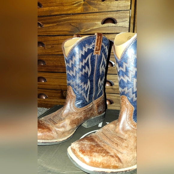 Ariat Tycoon Western Boots Sz 6 - Picture 4 of 8